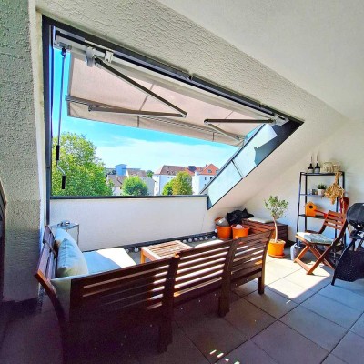 Heilbronn, Maisonettewohnung, 114m², DachLoggia, Gäste-WC, Keller