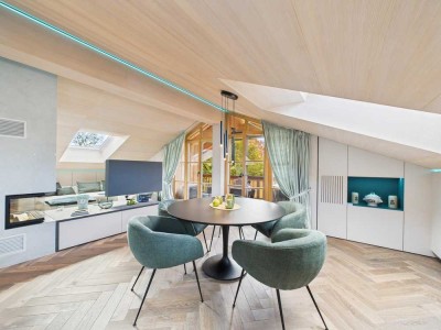 Symphonie der Wertarbeit! Die Private Suite über Rottach-Egern