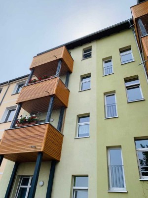 3-Raum-Wohnung mit Balkon im Dachgeschoss in Halberstadt