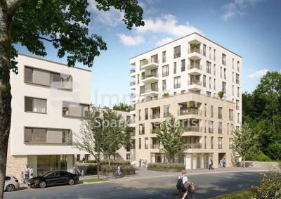 Moderne 2-Zimmer-Neubau-Wohnung in der Waldstadt