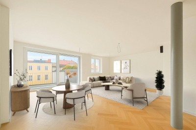 GESTALTUNGSMÖGLICHKEITEN - NEUE DG-WOHNUNG MIT 3 ODER 4 ZIMMERN NAHE U3