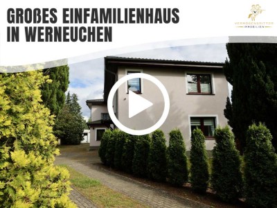 Großes Einfamilienhaus mit EBK, Terrasse, gepflegten Garten zentral in Werneuchen