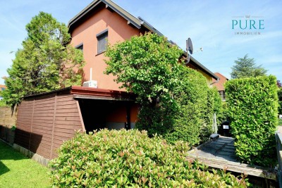 Bezaubernde DH-Hälfte mit herrlichem Gartenparadies &amp; mediterranem Flair in absoluter Traumlage!