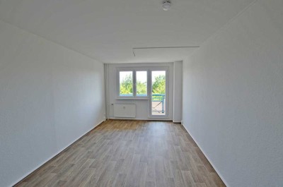 sanierte 2-Raum-Wohnung, Aufzug, Dusche, Balkon! Bezug sofort möglich!
