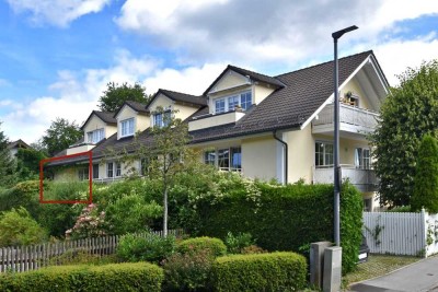 Zentral und ruhig: Renovierte 3-Zimmer-Wohnung mit sonniger Süd-Loggia und West-Balkon in Grünwald