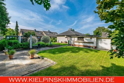 ! Bungalow auf großem Grundstück mit Vollkeller !