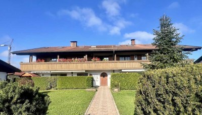 Exklusive 3-Zimmer-Wohnung mit Garten und Balkon in Grassau