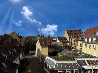 ZENTRAL-RUHIG-TRAUMHAFTER AUSBLICK
2-ZIMMER WOHNUNG IM HERZEN BAMBERGS (THEATERGASSEN)