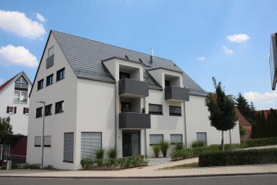 Moderne 2-Zimmer-Wohnung - barrierefrei - zentral in Renningen-Malmsheim