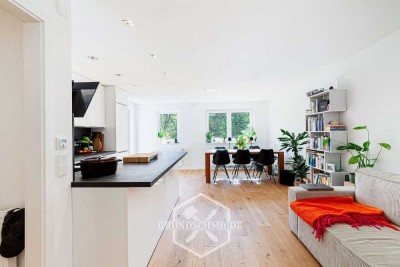 Hochwertig kernsaniert: 2-Zimmer-Terrassenwohnung
