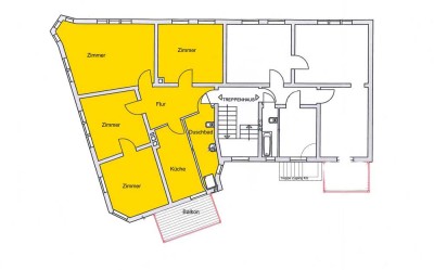 4-Zimmer-Wohnung / 12.2024 neue Fenster und Fassade