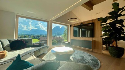 Penthouse mit Traumaussicht auf das Kaisergebirge