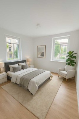 Stilvoll frisch sanierte 3-Zimmer-Altbauwohnung mit Balkon im Konstanzer Paradies