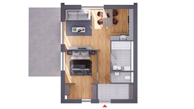 SIEDLUNG ERLAHOF 49 - Genossenschaftswohnung mit Kaufoption Top 12