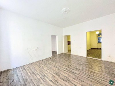 Sanierungsbedürftige 3-Zimmer-Altbauwohnung mit Potenzial nahe Augarten