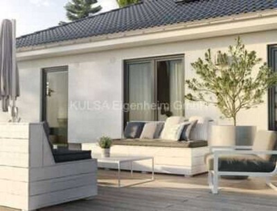 Massiver Bungalow auf Grundstück in Gerstung - Der Traum vom Bungalow für zwei