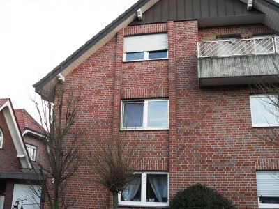 Gepflegte 4-Zimmer Erdgeschoßwohnung mit Garage in Borken-Weseke