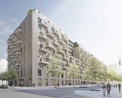 Skyline Flair! Dachterrassen Appartement in Berlin direkt am Alexanderplatz