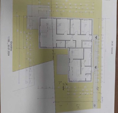 96 qm große Neubau Erdgeschosswohnung