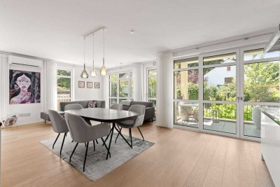 Wohnen wie im Haus – elegante Maisonette in Benrath