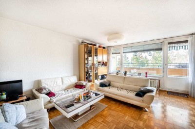3,5-Zimmer-Wohnung mit Weitblick und Tiefgaragen-Stellplatz in ruhiger Lage von Villingen / Kopsbühl