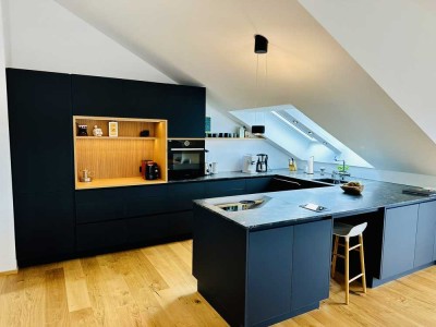 Exklusive 3-Zimmer-Dachgeschosswohnung mit Bergblick – Neubau 2023