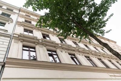 Traumhafte 2-Zimmer-Wohnung im Szeneviertel Leipzig Neustadt-Schönfeld mit Balkon