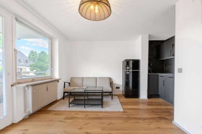 Top Zustand und möbliert - 1 Zimmer-Wohnung mit zwei Balkonen