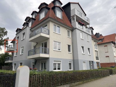 Freundliche und gepflegte 2-Raum-Wohnung mit Balkon in Halberstadt