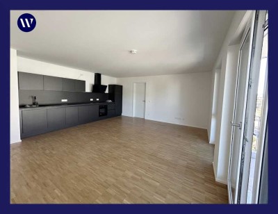 NEU*NEU*NEU* 3 Zimmer mit Balkon, Neubau-Ausstattung mit Parkett, Einbauküche, Tageslichtbad, Aufzug