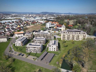 Neu! - Modernes Wohnen mit Tiefgarage und Lift direkt neben den Traunauen - Traun, Aumühlstraße