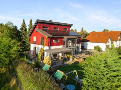 Provisionsfrei! Modernes Einfamilienhaus mit PV-Anlage, großem Garten, Doppelgarage