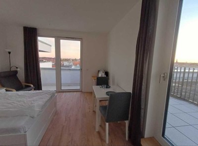 Modernes Penthouse-Studio mit wunderschönem Blick über Friedenau