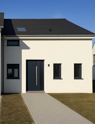 Neubau-Doppelhaushälfte mit Garten – Erstbezug ab September 2025 – Modern & hochwertig