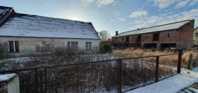 Doppelhaushälfte mit Stallgebäude als Sanierungsobjekt bei Semlin