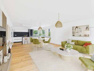 Exklusive 3-Zi-Wohnung mit Panoramaterrasse – urbanes Wohnen nahe der Regensburger Altstadt!