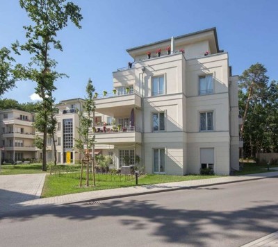 4-Zimmer-DG-Neubau-Wohnung mit EBK, Fußbodenheizung, zwei Dachterrassen, Aufzug und Stellplatz