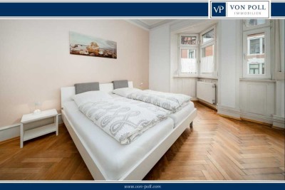 Charmante 3 - Zimmer Wohnung mit  LIZENS ZUR FERIENWOHNUNG im Paradies von Konstanz