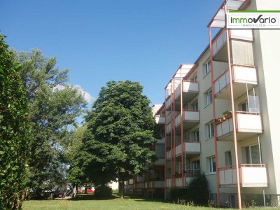 Erstbezug nach Sanierung! Schöne 2-Zimmer-Wohnung mit Dusche, Balkon und Blick ins Grüne in Cracau.
