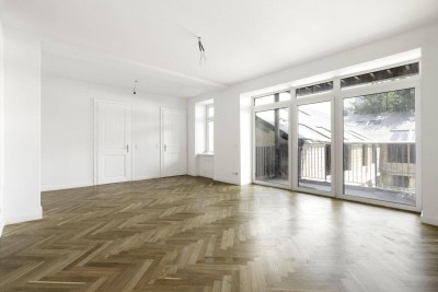 Balkonwohnung beim Wilhelminenberg! 4-Zimmer-Erstbezug im Luxus-Altbau!