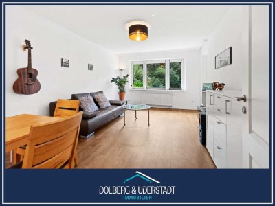 Hochwertige 3 Zimmer EG Wohnung im Grünen mit Terrasse, ca. 35 Minuten zur City mit der U-Bahn U1