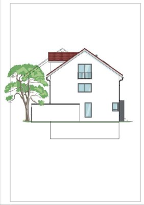 Moderne  und großzügige Doppelhaushälfte als veredelter Rohbau