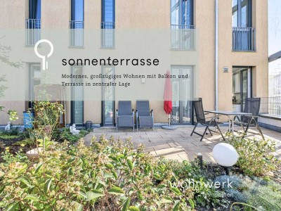 Sonnenterrasse Radolfzell – modernes, großzügiges Wohnen mit Balkon und Terrasse in zentraler Lage