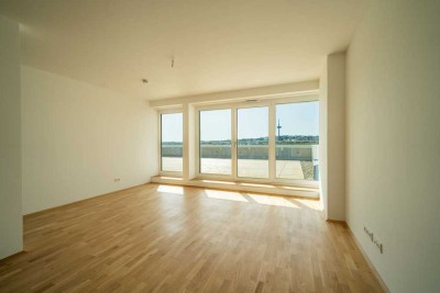 Gigantische Dachterrassenwohnung! Lichtdurchflutet mit großem Wohn-esszimmer und offener Küche