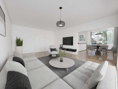 Verkauf inklusive geplanter Renovierung | Vermietete 4-Raum-Wohnung