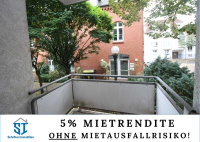 Sichere Anlage! 5% Mietrendite ohne Mietausfallrisiko!