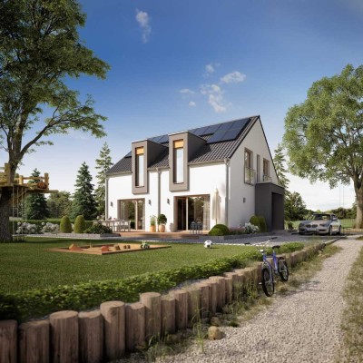 Stilvolle und energieeffiziente Doppelhaushälfte von Living Haus - 125m² Wohnfläche in Neuenkirchen