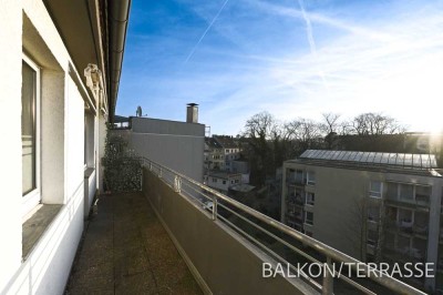 Großzügige, sonnige 3-Zimmer Wohnung mit großem Süd-Balkon