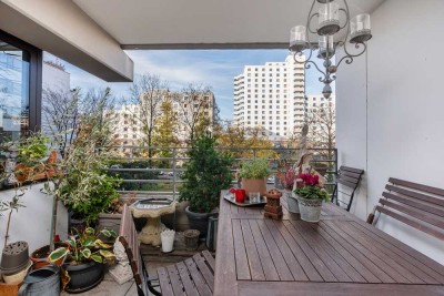 Barrierearme 2-Zimmer-Eigentumswohnung  mit sonnigem Balkon, Sauna und Schwimmbad in Rheinnähe