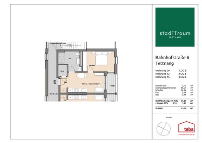 Neubauprojekt "stadTTraum"
Leben wo andere Urlaub machen